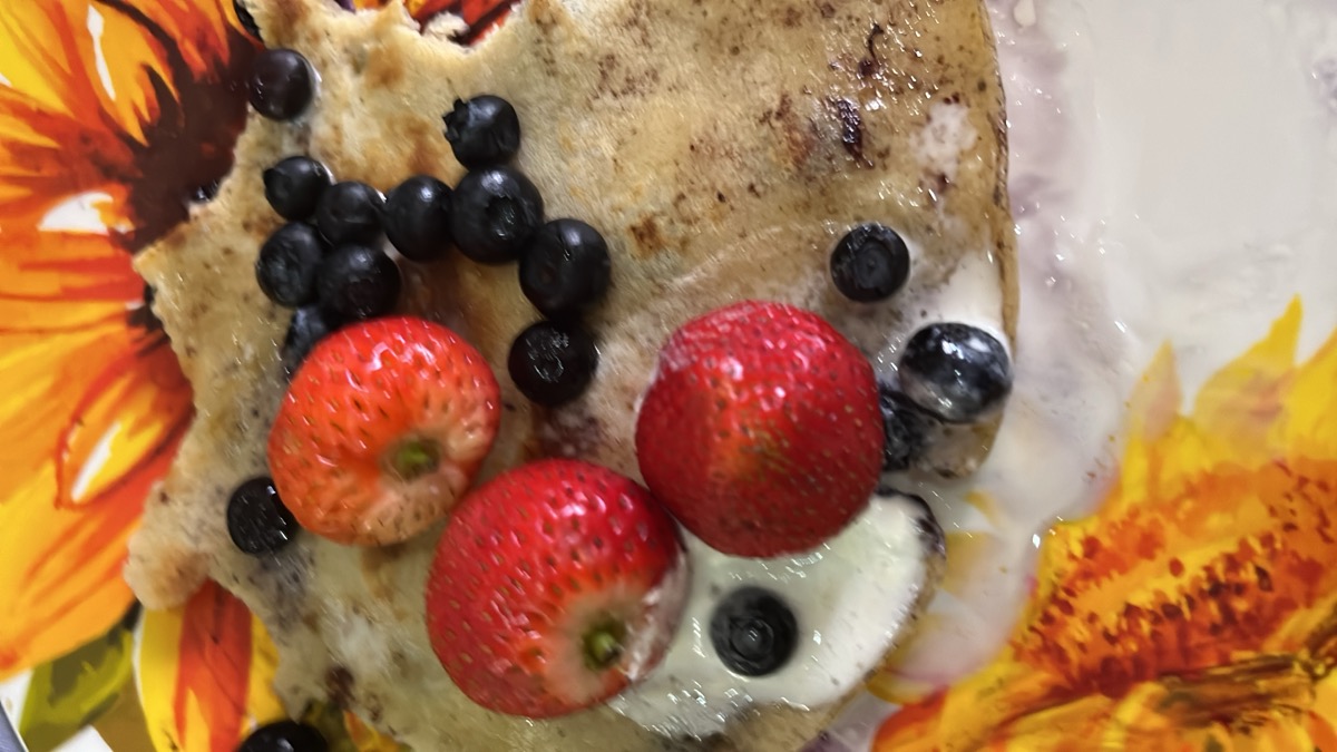 Berries and cream